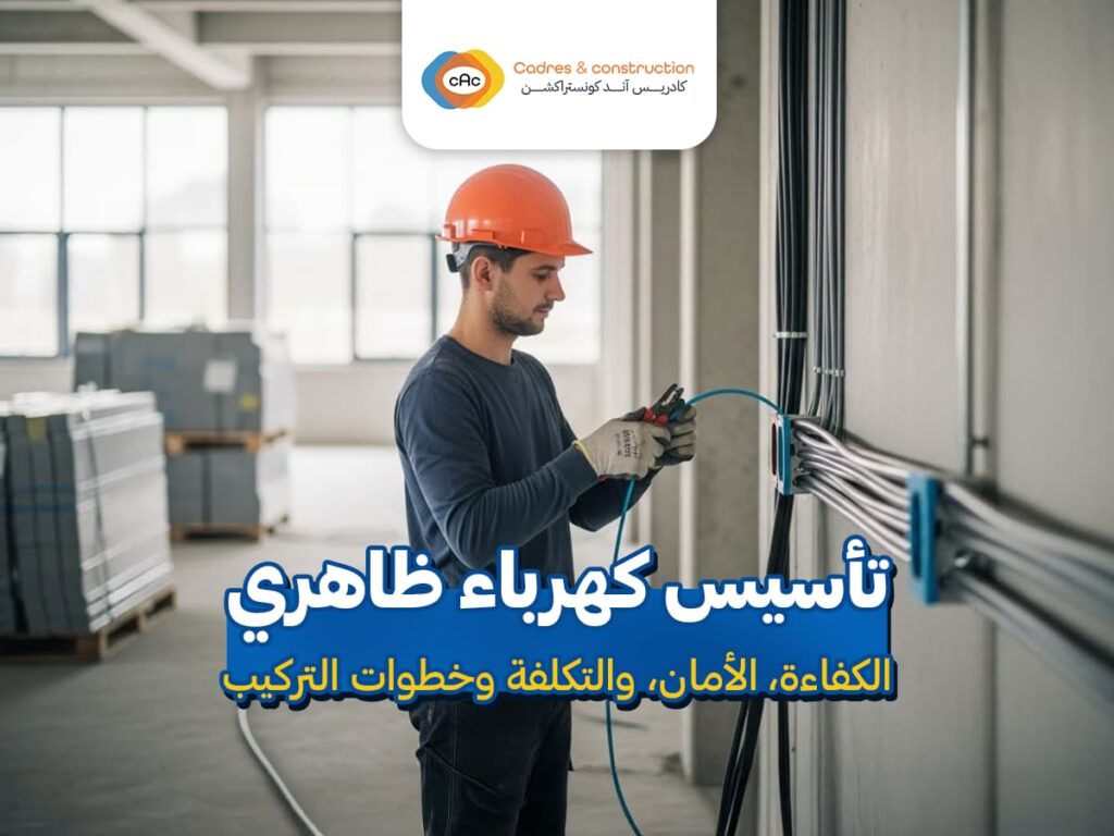 تاسيس كهرباء ظاهري