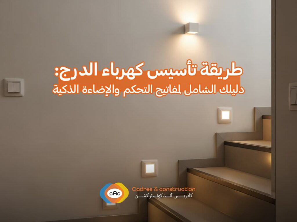 المدونة 20 طريقة تأسيس كهرباء الدرج